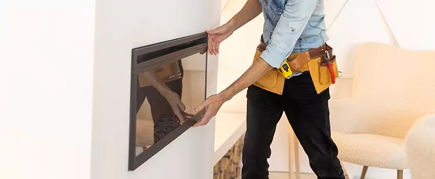 Metal Fireplace Installation in North Royalton, Ohio