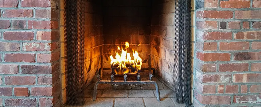 Repairing Damaged Fireplace Tiles in North Royalton, Ohio