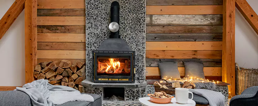 Thelin Hearth Products Direct Vent Gas Stove Fireplace Inspection in North Royalton, Ohio